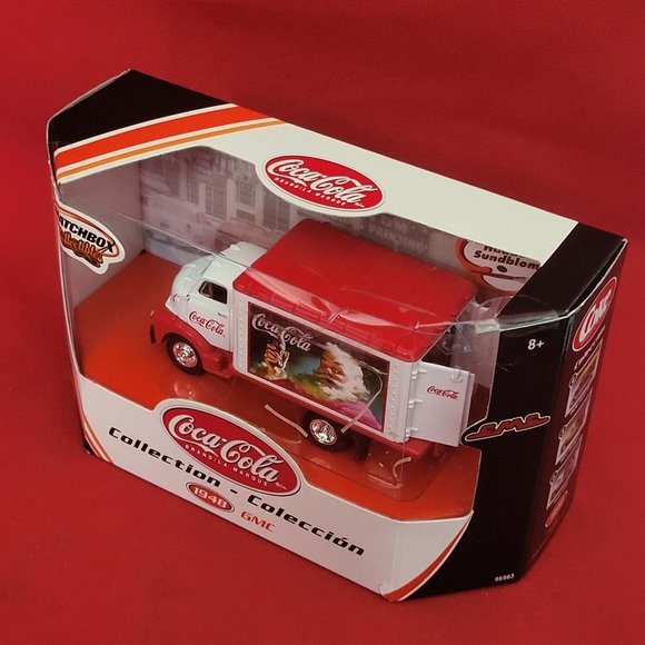 Coca Cola Matchbox 96963 1948 GMC Haddon Sundblom - Picture 10 of 11
